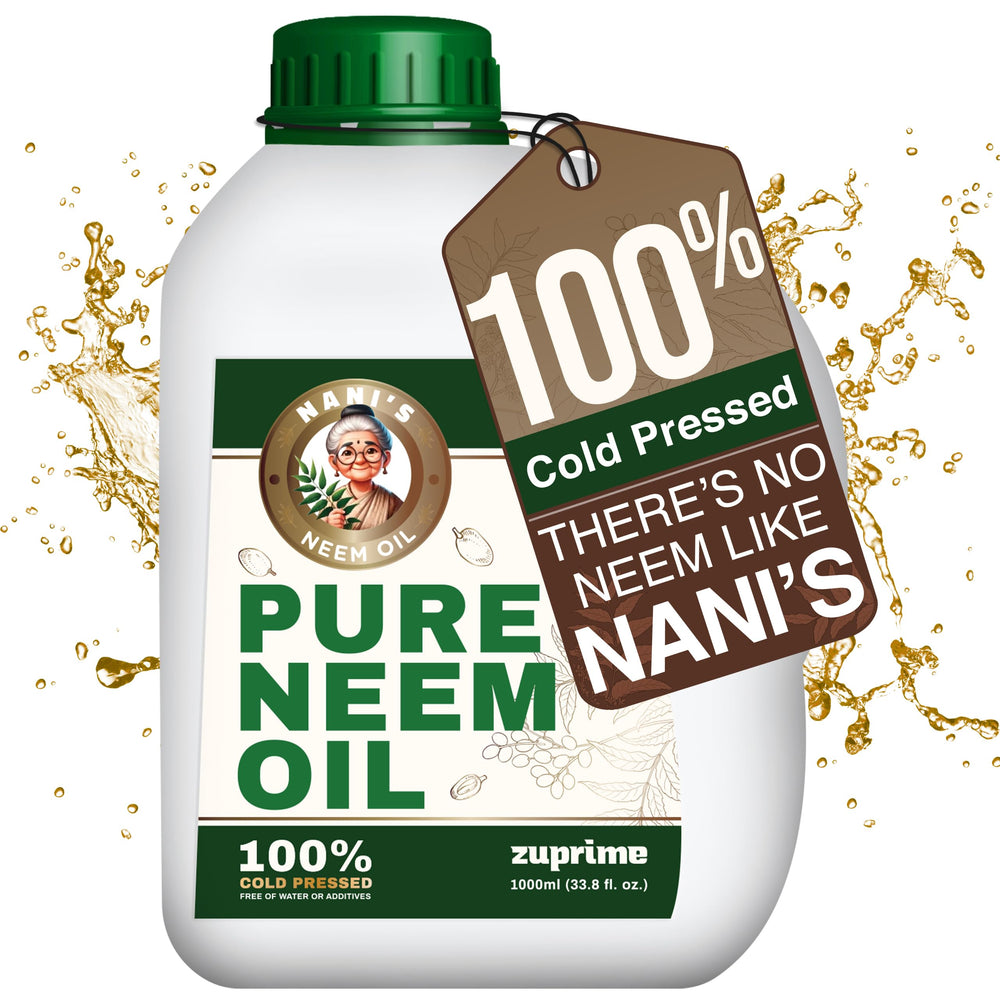 Zuprime Pure Neem Oil Concentrate 34 Fl Oz bottle front view