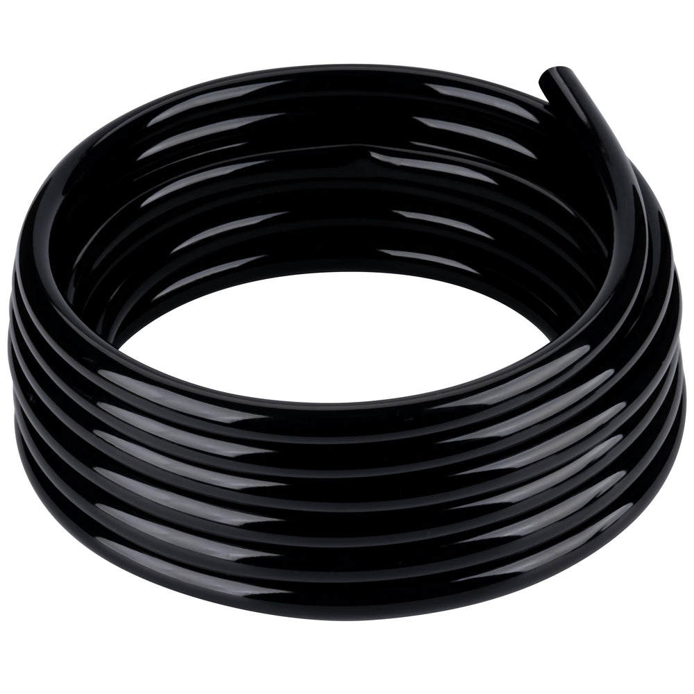 ZY-hosetube black vinyl tubing 3/8 inch inner diameter front view