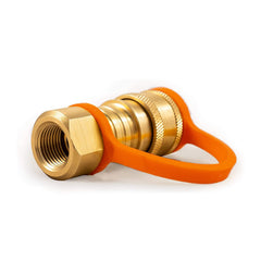 10 ft natural gas hose with quick connect fitting from BLACKSTONE kit