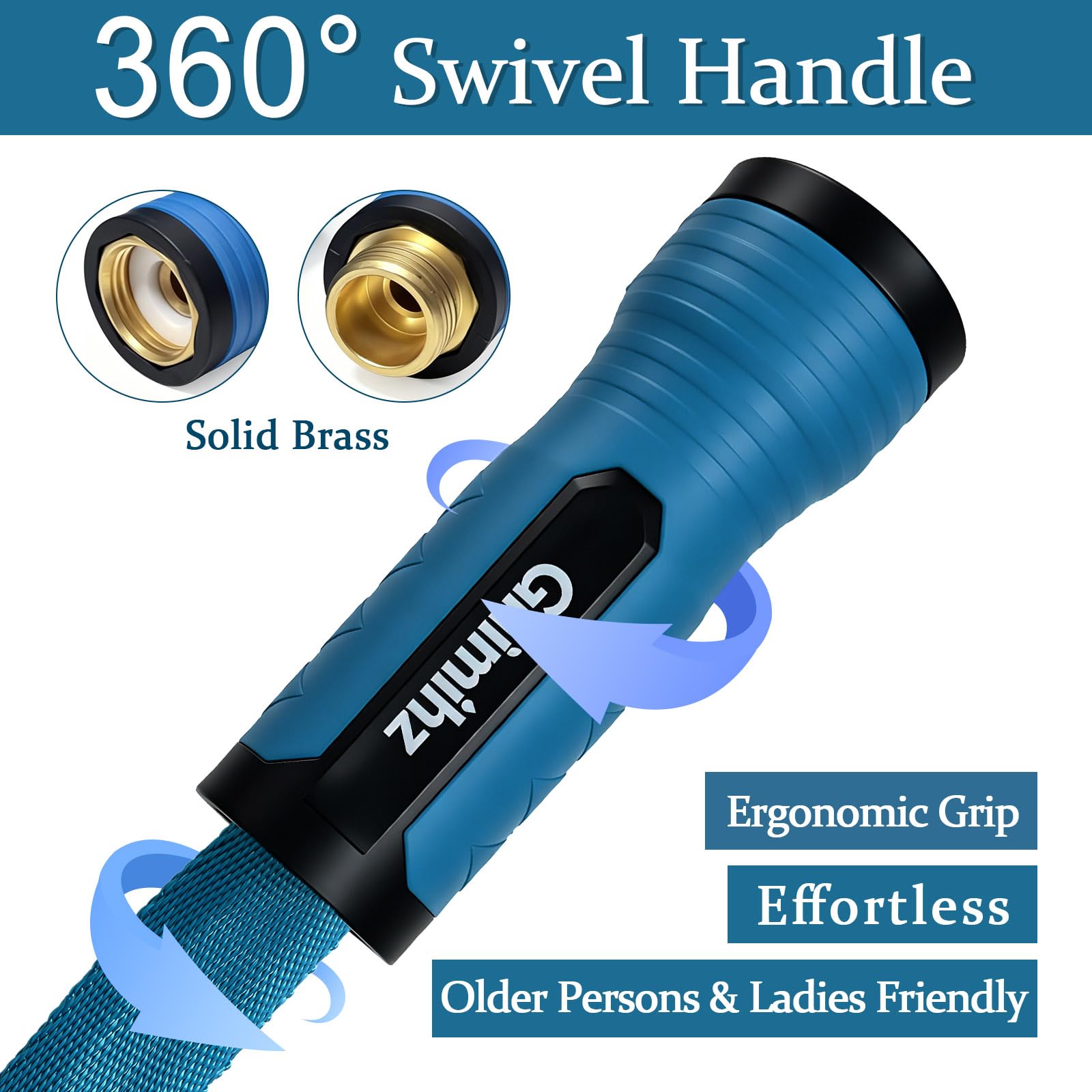 10-pattern sprayer nozzle included with the Gnimihz hose