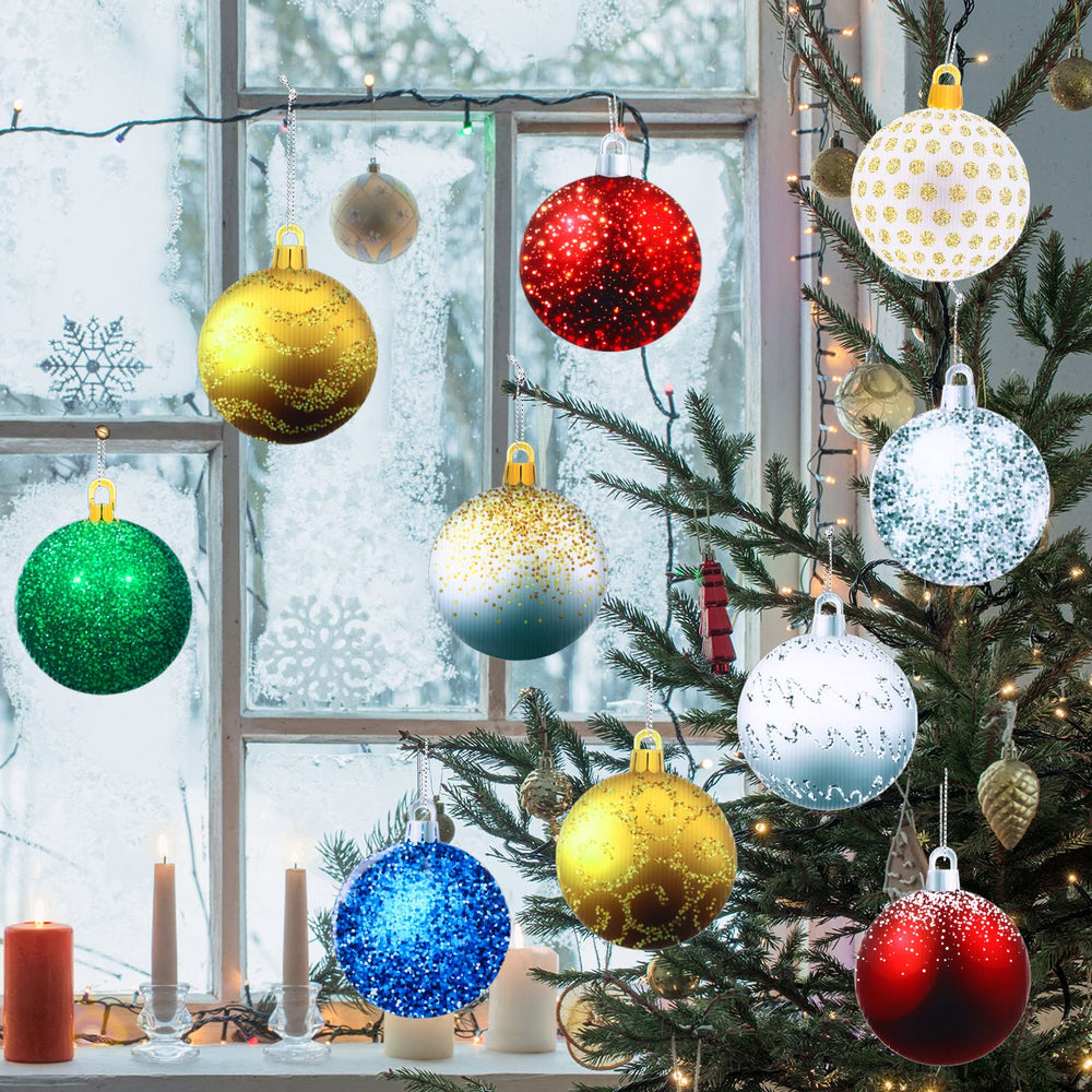 10 pieces of Sumind Christmas outdoor decorations in assorted designs