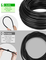 100FT 1/4 inch tubing with quick connectors for easy installation
