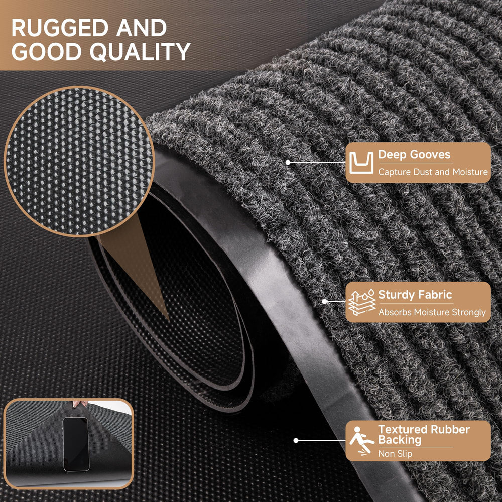 100pointONE Door Mat non-slip bottom close-up
