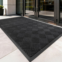 100pointONE doormat showing deep grooves for dirt capture