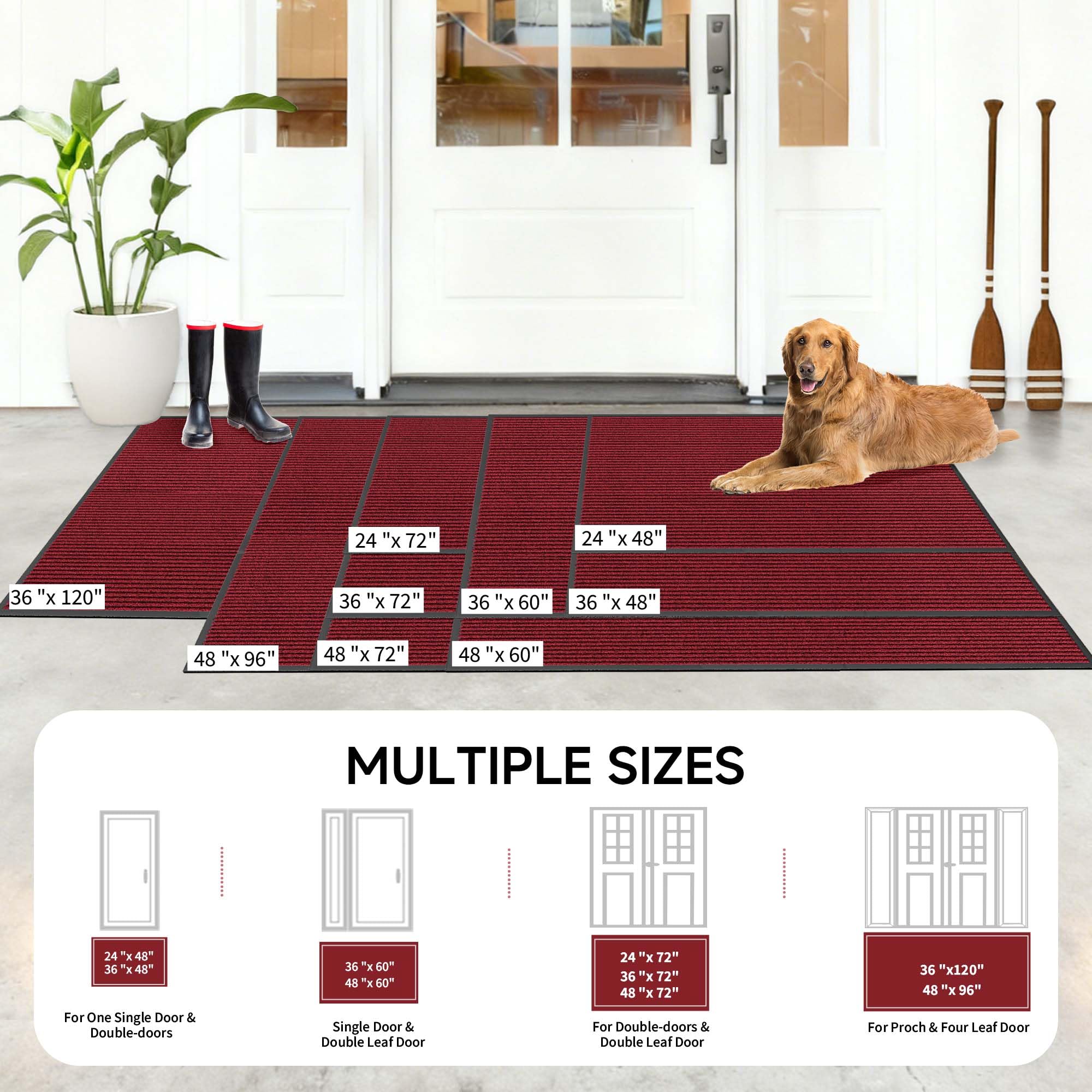 100pointONE Front Door Mat dimensions and specifications