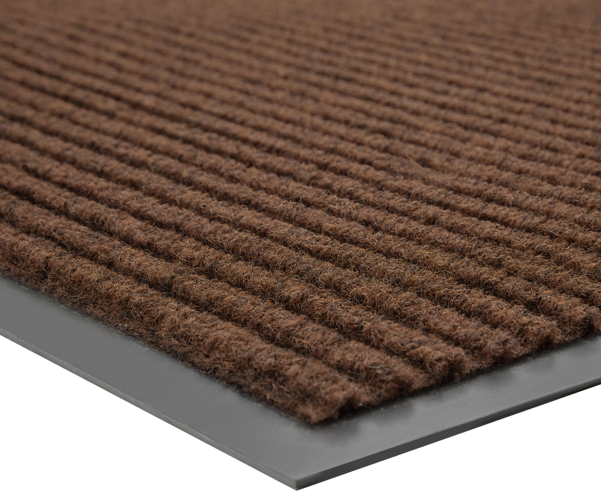 100pointONE Heavy Duty Doormat 72" x 24" brown front view