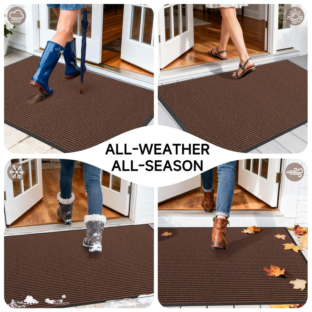 100pointONE Heavy Duty Doormat non-slip backing detail
