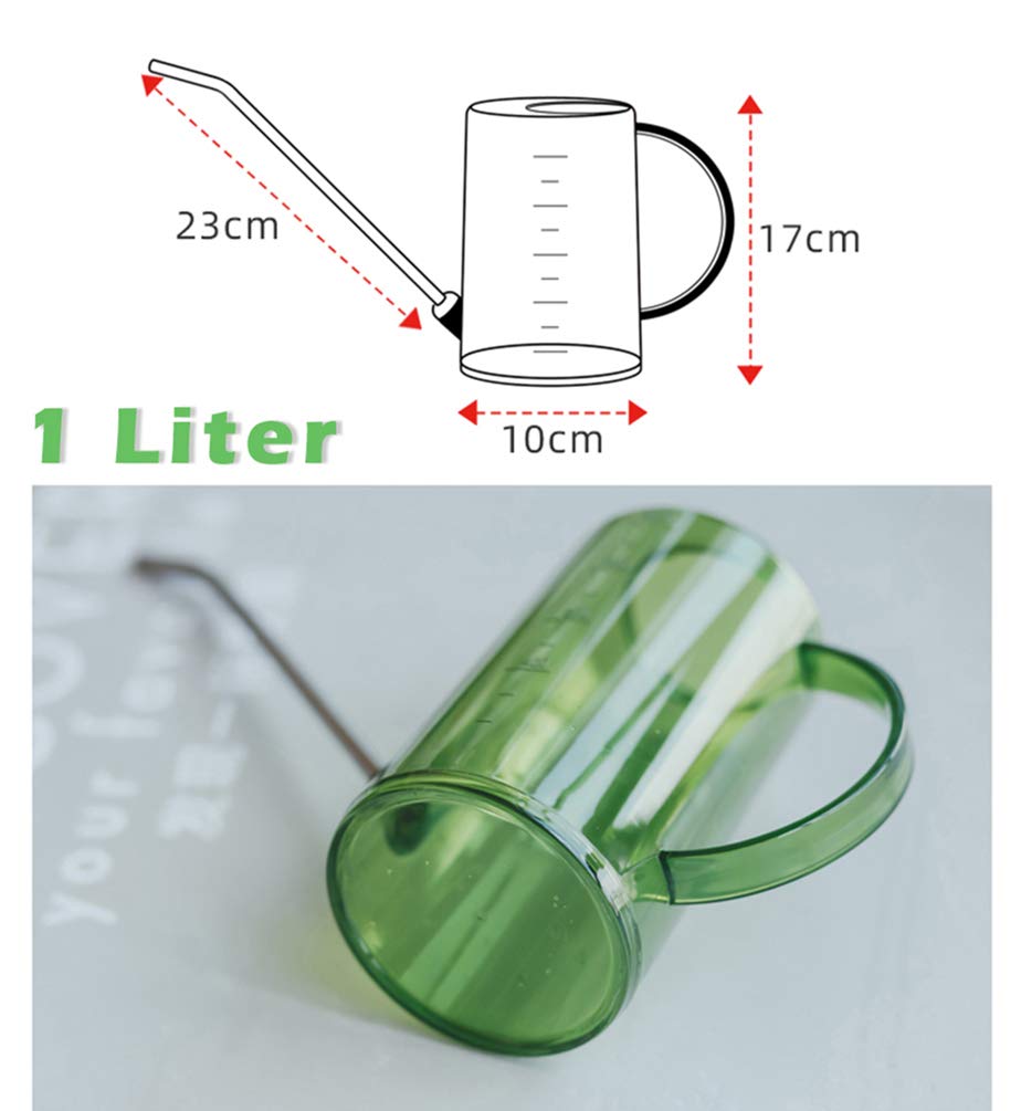 10oz spray bottle included with AORAKI Small Watering Can