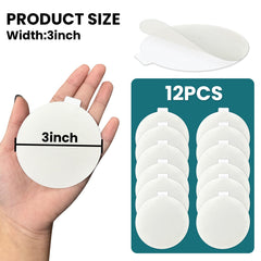 12 pieces of 3" TPU patches for inflatable repairs