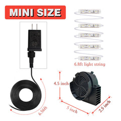 12V 1A blower and 1.25A adapter for inflatables
