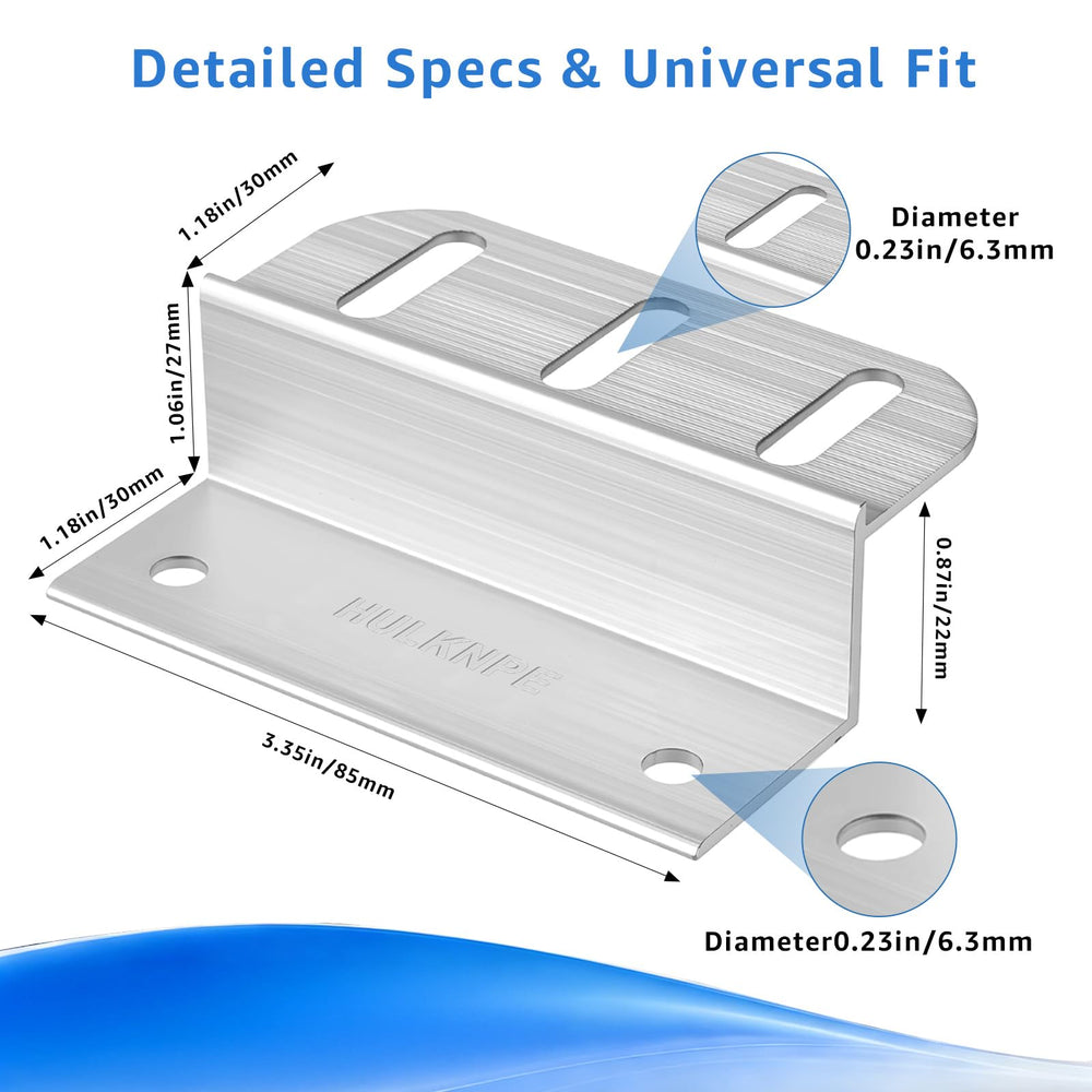 16-pack of HULKNPE Z Brackets for solar panels