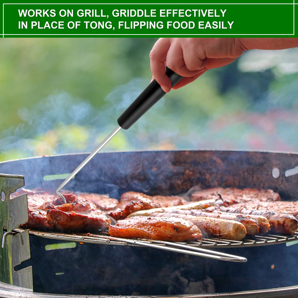 17In HaSteeL flipper lifting grilled chicken