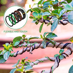 2.0 mm black aluminum wire roll from Mudder Bonsai training set