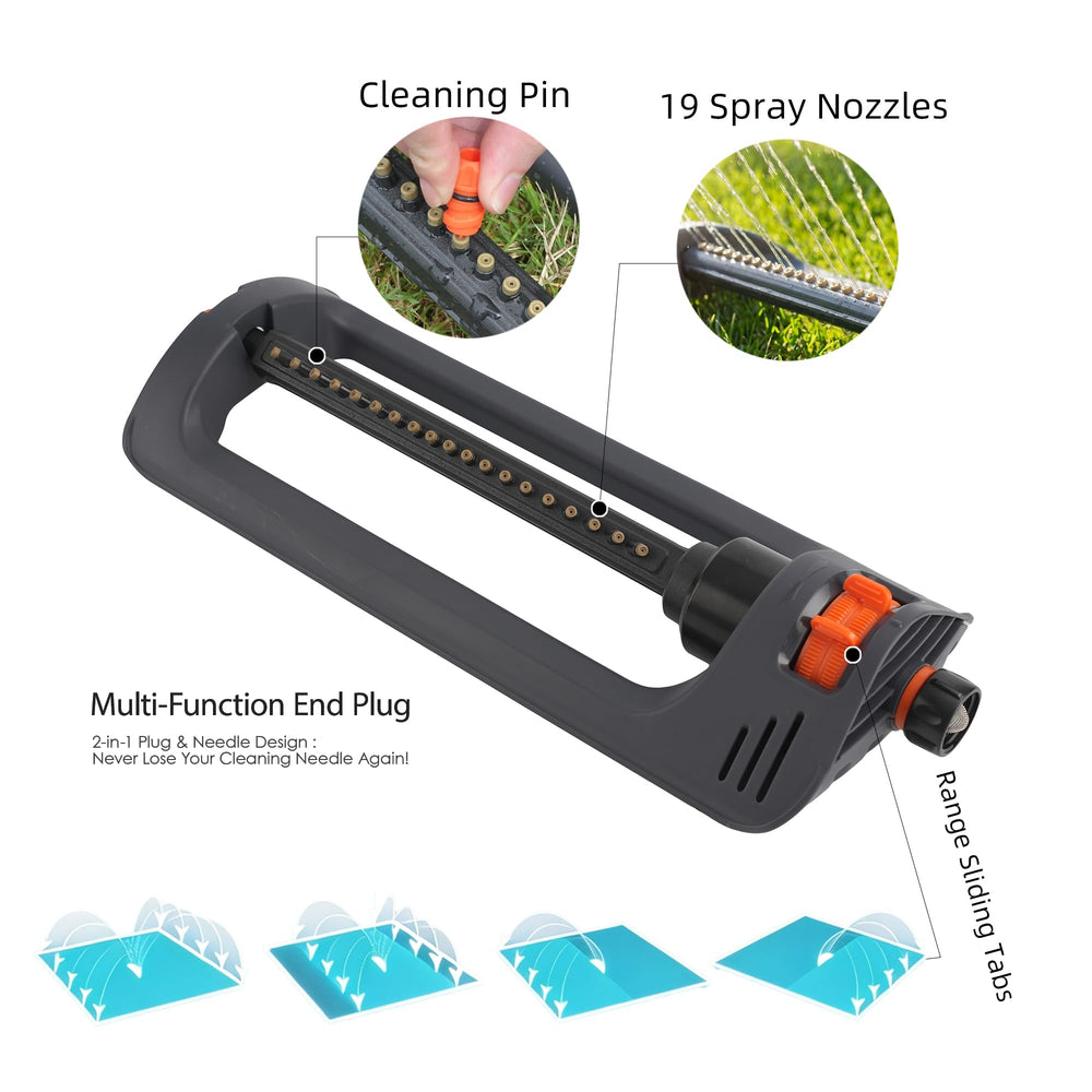 2-in-1 cleaning needle included with BIGWAVE Sprinkler