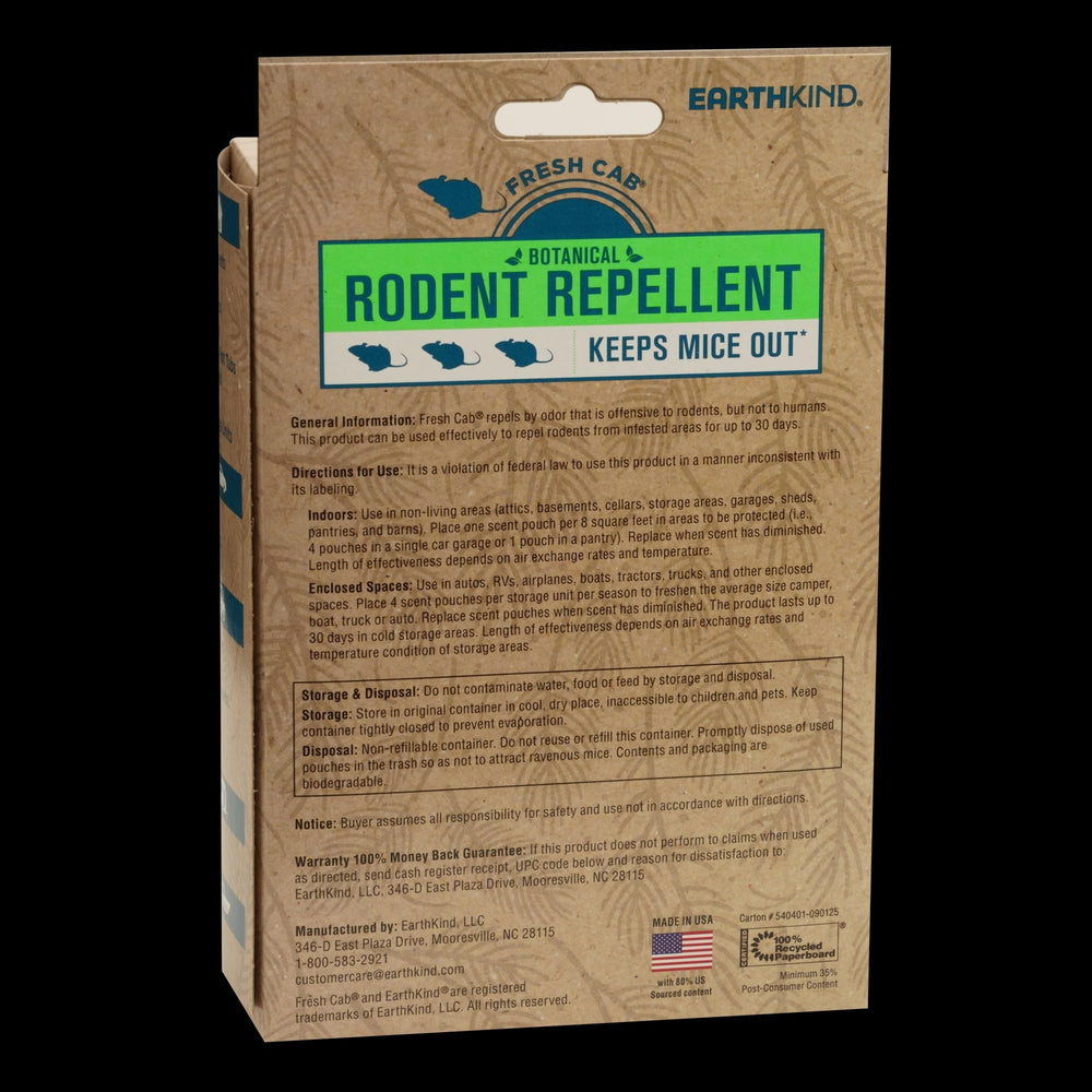 24-pack of Fresh Cab rodent repellent pouches