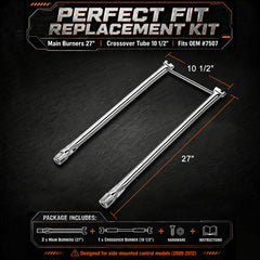 27 inch main burner tube for Weber grill from Uniflasy