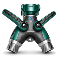 2WAYZ Hose Splitter front view with dual hose connections