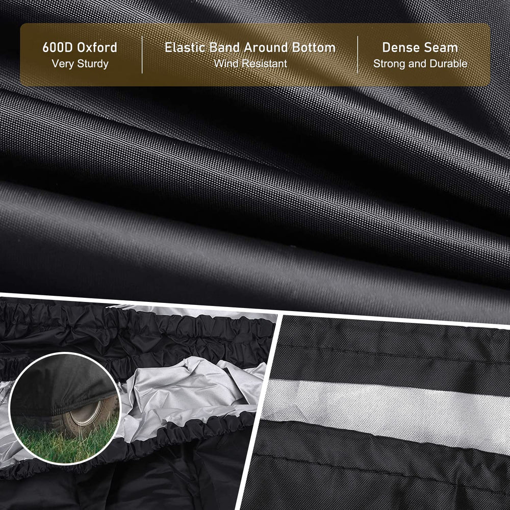 2win2buy riding lawn mower cover with elastic cord