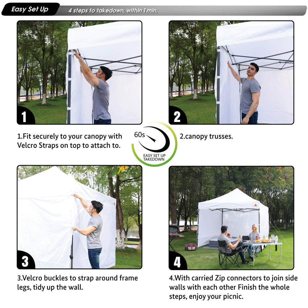 3 pack of ABCCANOPY SunWall sidewalls