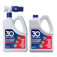 30 SECONDS Outdoor Cleaner 2 Pack with Hose End Sprayer front view
