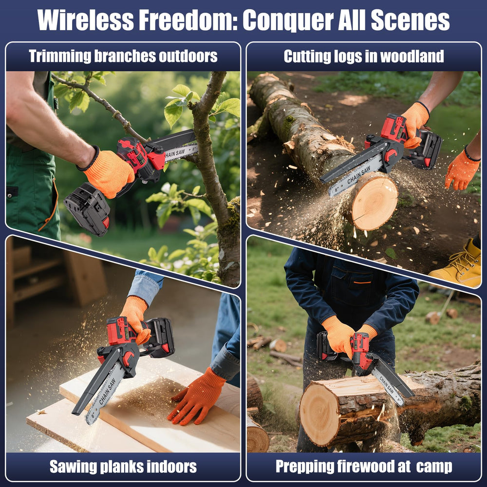 3D VO INN Mini Chainsaw Burgundy user manual