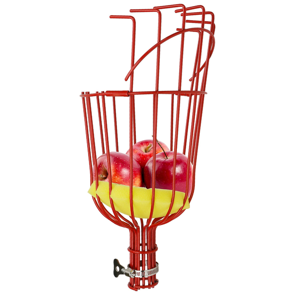 3TVol Fruit Picker Basket front view with adjustable clamp
