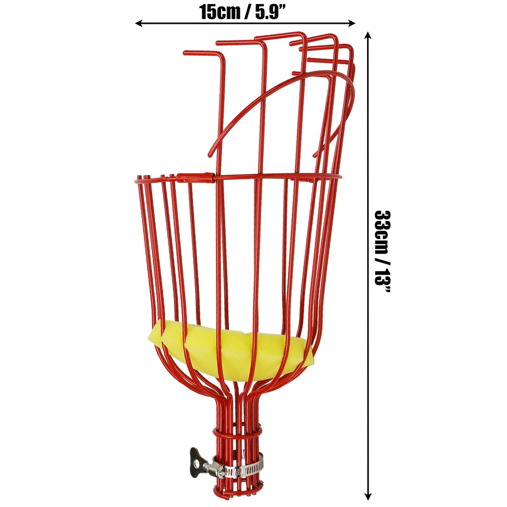 3TVol Fruit Picker Basket in use collecting apples