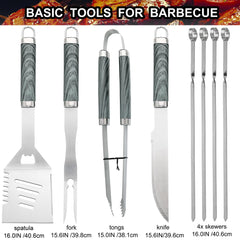 4-in-1 spatula and meat fork from grilljoy set