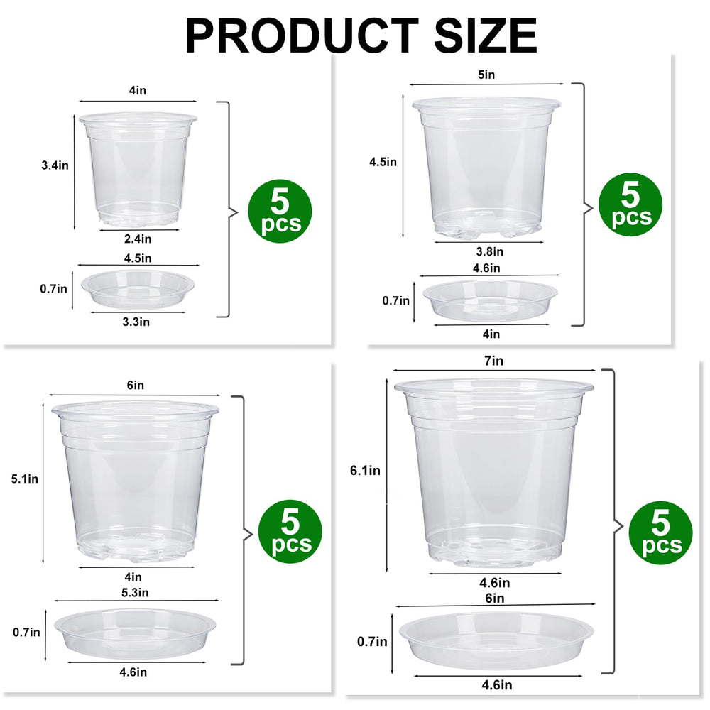 4 inch Hemikaki nursery pot front view with saucer