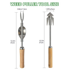 4-tine weed puller tool from Doubleggs