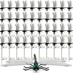 40 Pcs Black Dragon Fly Clips in packaging