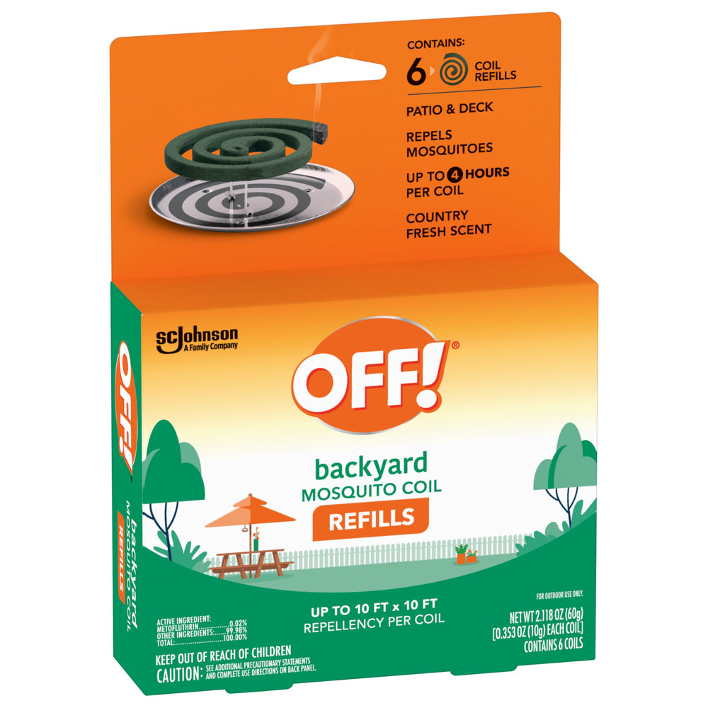 6 coil refills in OFF! Mosquito Coil pack