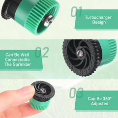6 VAN sprinkler head showing adjustable nozzle feature