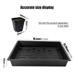 60 pcs RooTrimmer nursery pots stacked together