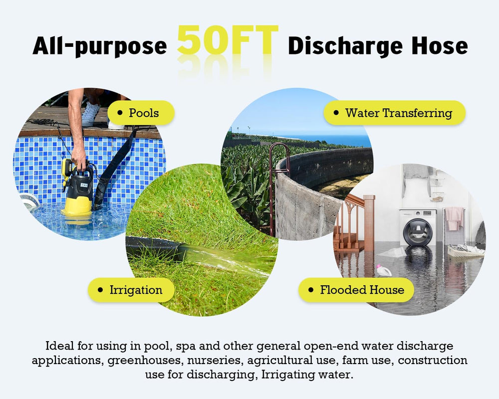 6699 discharge hose with temperature range marker