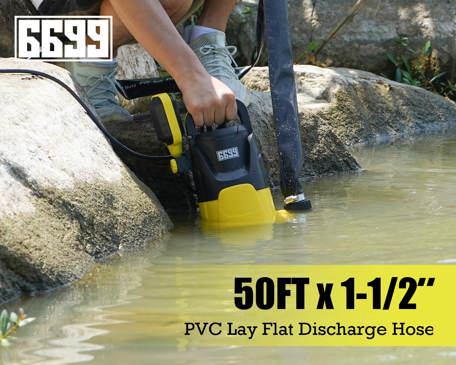 6699 Pool Discharge Hose with SUS 304 clamps