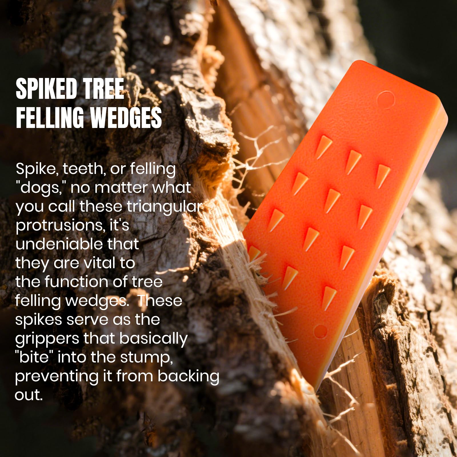 8-inch AR-PRO tree felling wedge side view