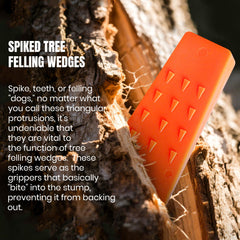 8-inch AR-PRO tree felling wedge side view