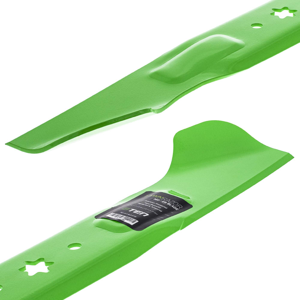 8TEN LawnRAZOR Mower Blade installation on a lawn mower