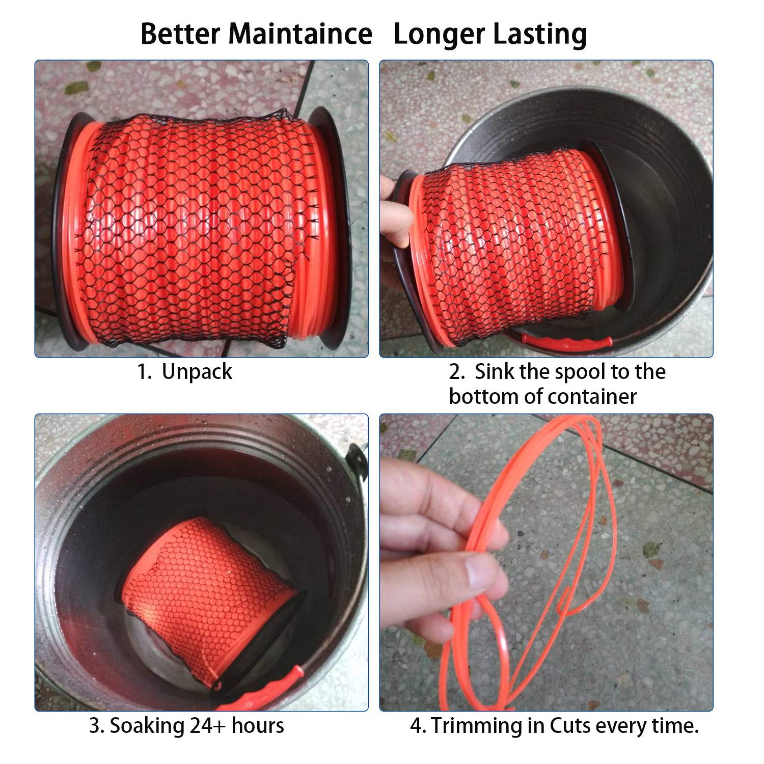 A ANLEOLIFE trimmer line features and specifications