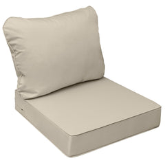 AAAAAcessories Outdoor Chair Cushion Khaki Beige front view