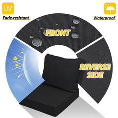 AAAAAcessories Outdoor Chair Cushion side view showing thickness