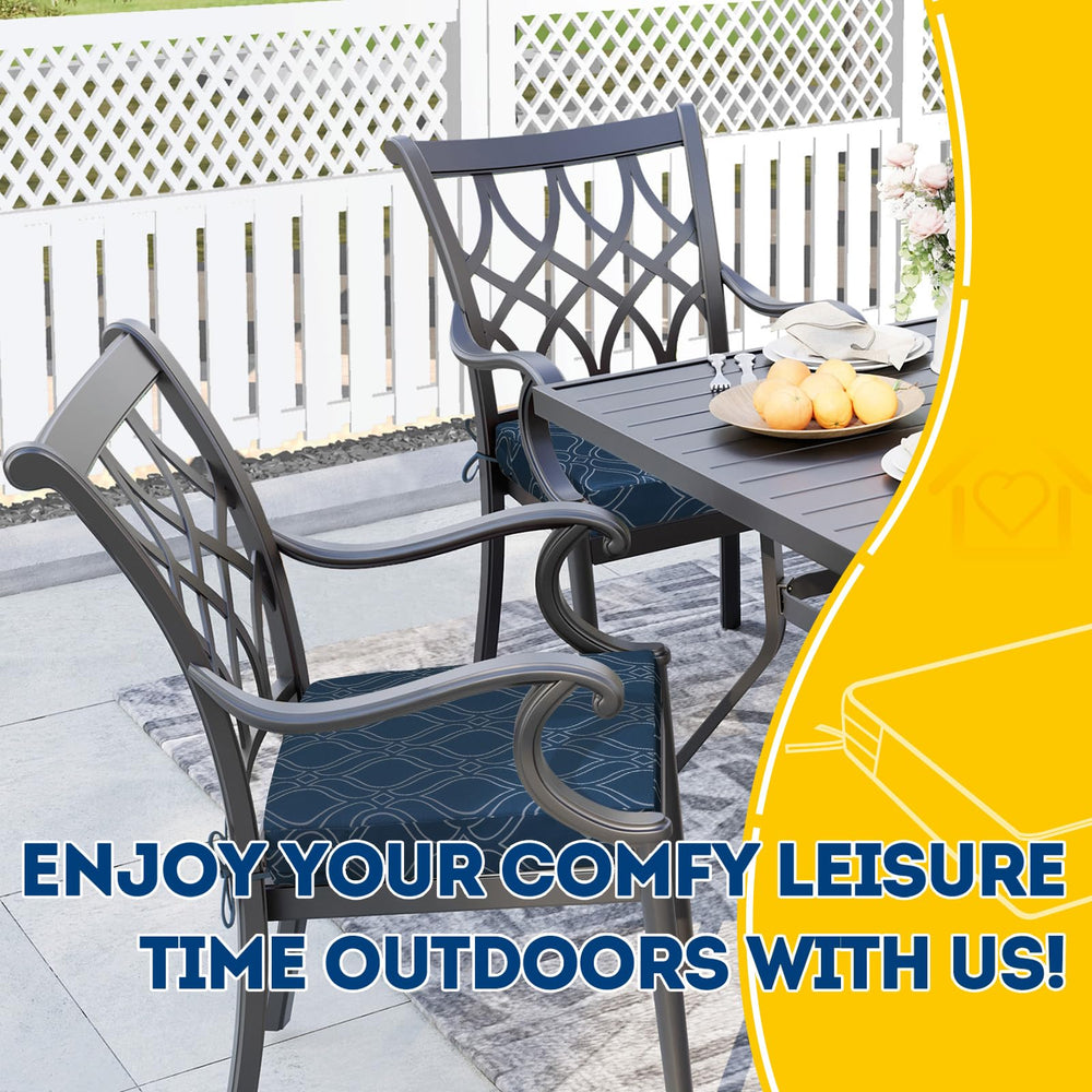 AAAAAcessories Outdoor Chair Cushions in garden setting