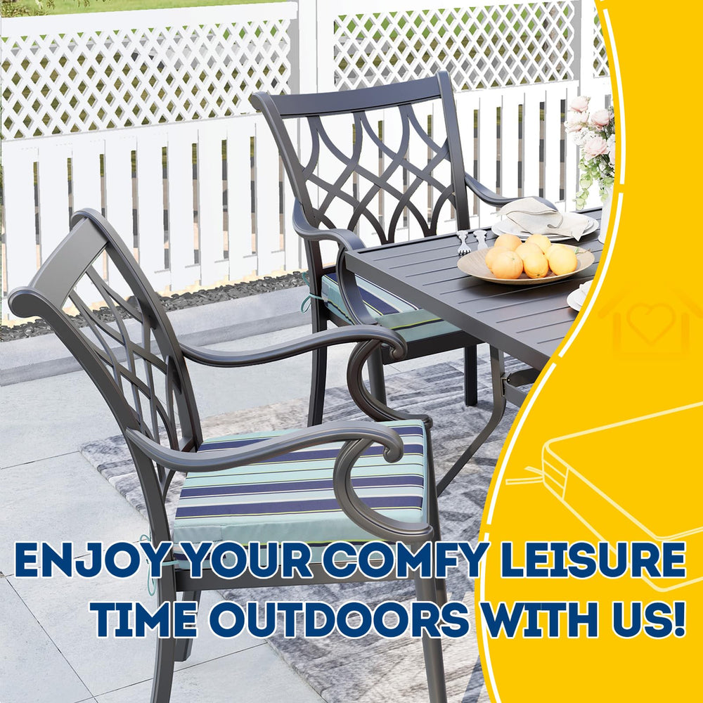 AAAAAcessories Outdoor Chair Cushions pack of 2