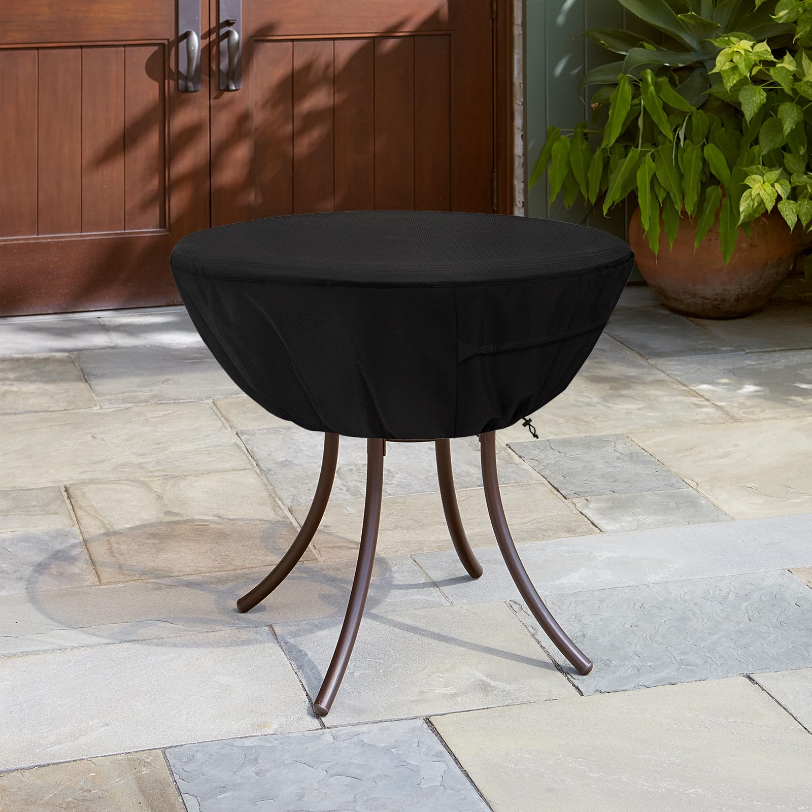 Aacabo Round Table Cover packaging and storage bag