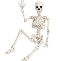 Abakuku 36-inch Halloween skeleton decoration front view