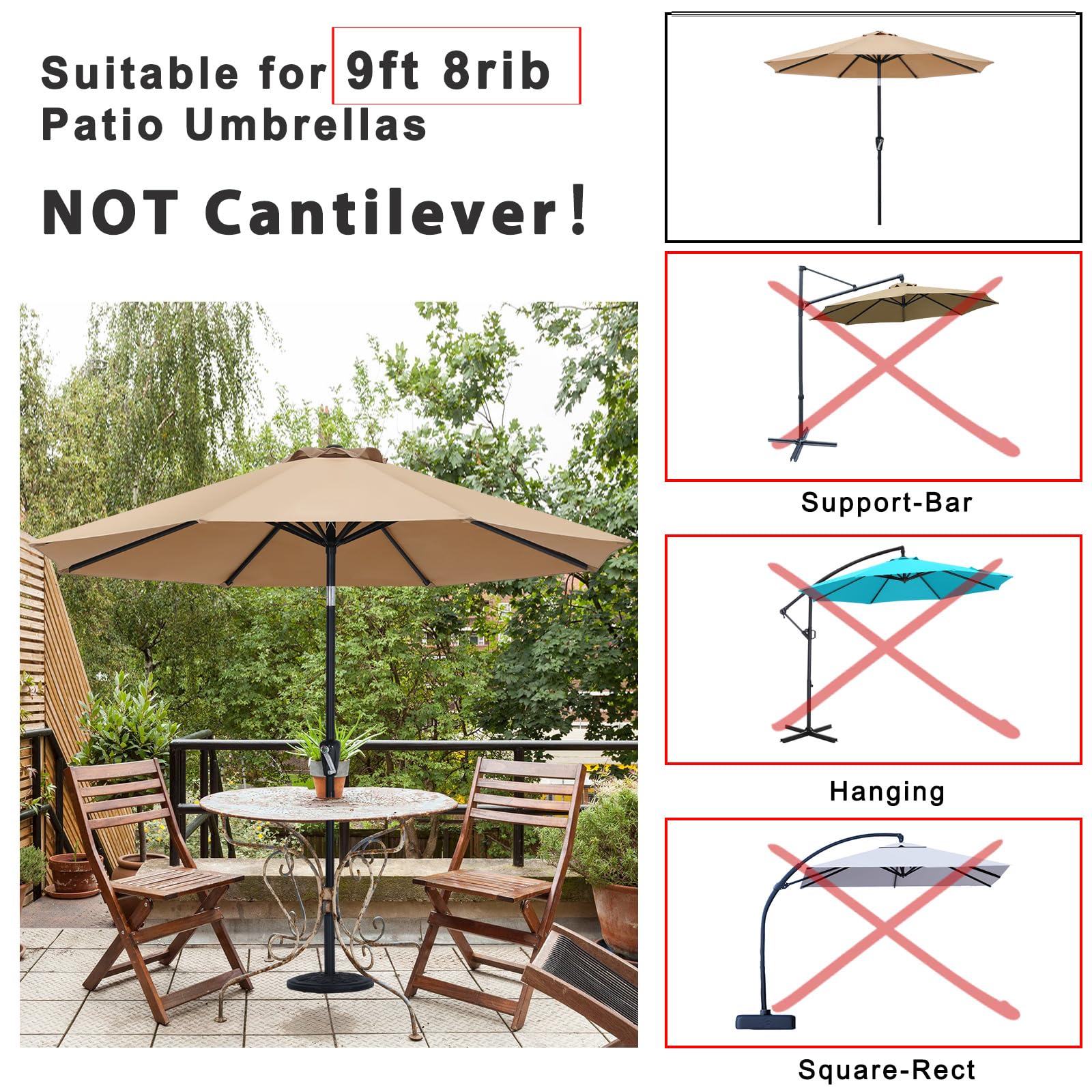 ABCCANOPY 10ft Replacement Canopy fabric close-up