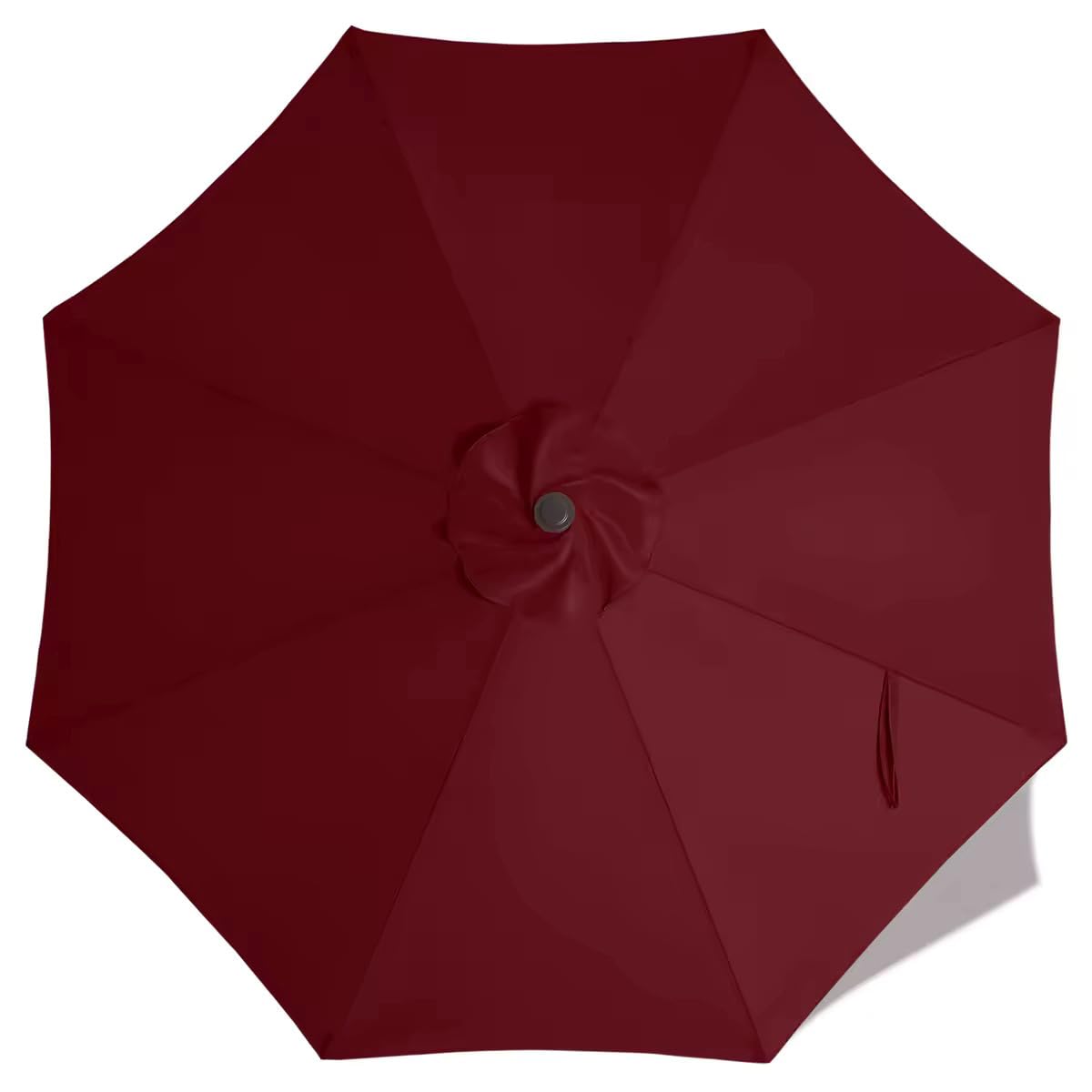 ABCCANOPY 10ft Replacement Canopy in Burgundy front view