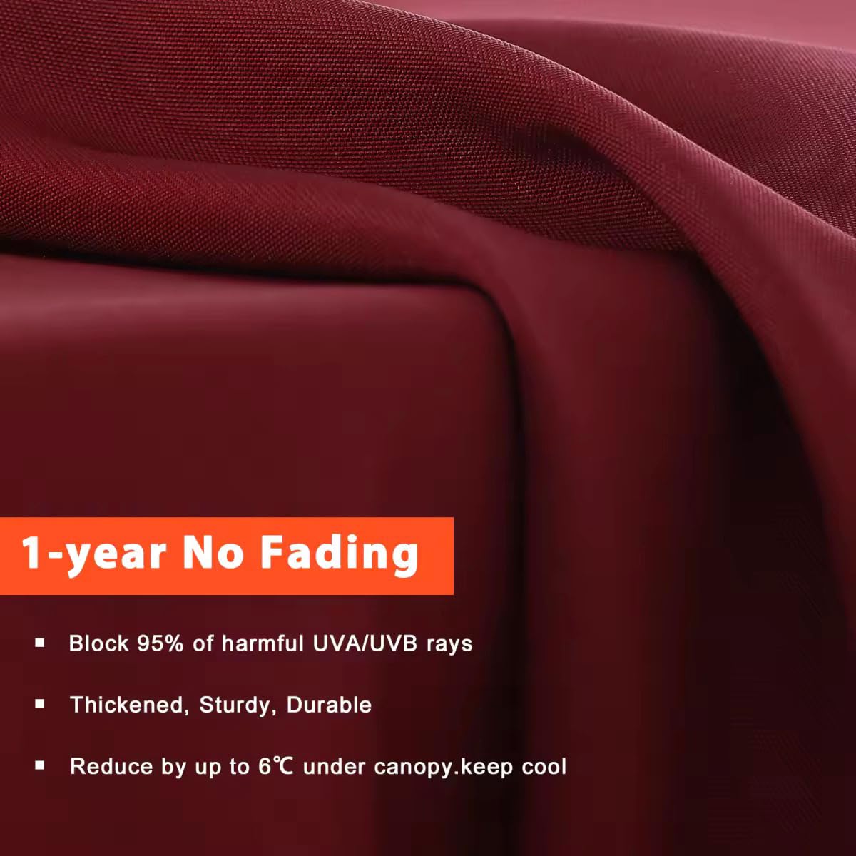 ABCCANOPY 10ft Replacement Canopy on umbrella frame