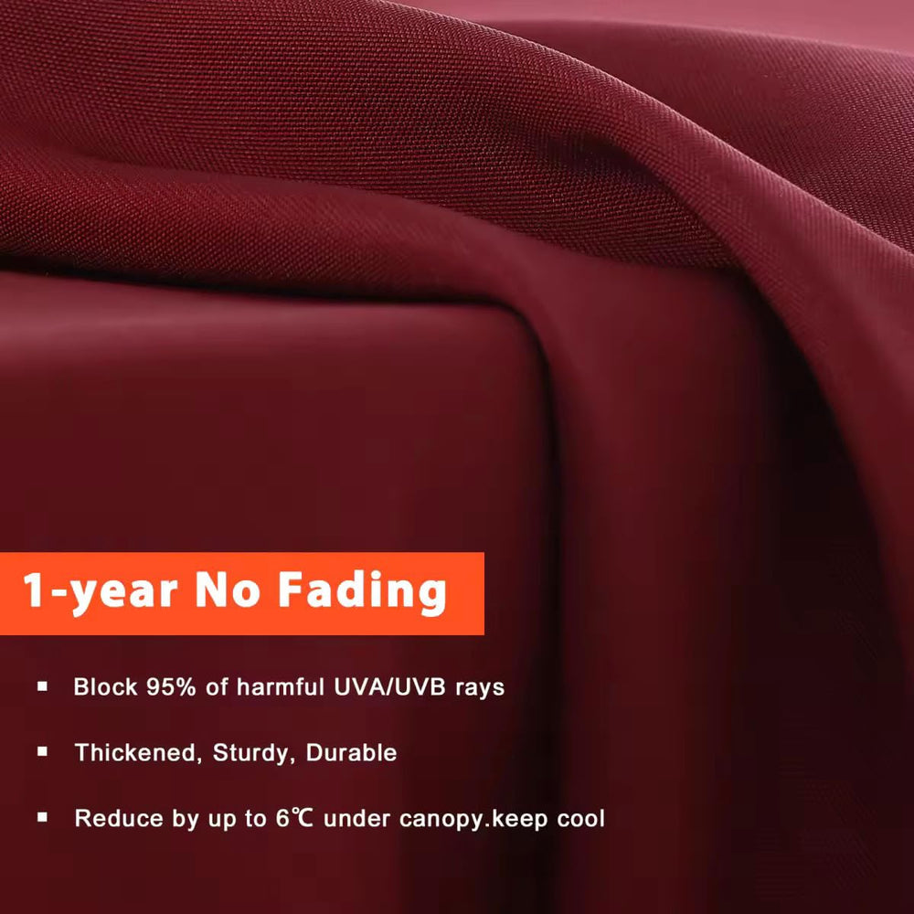 ABCCANOPY 10ft Replacement Canopy on umbrella frame